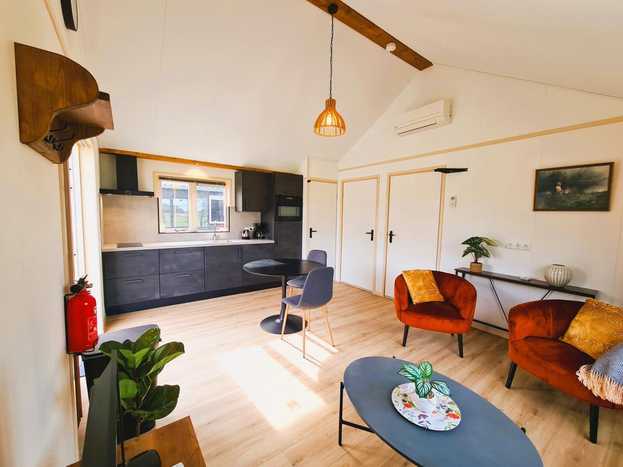 2-Persoons Luxe Vakantiewoning De Veenhoop Kültér fotó
