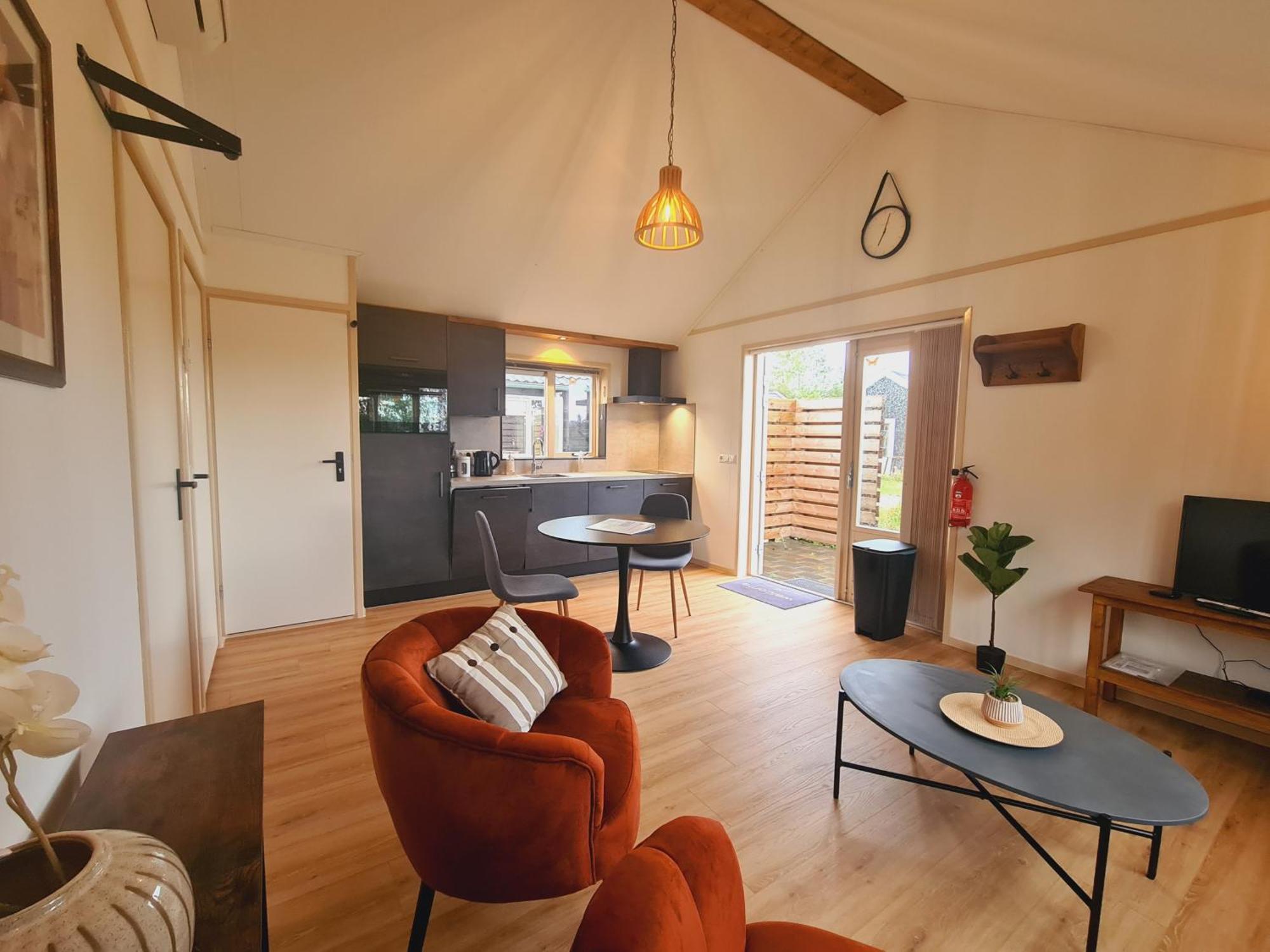 2-Persoons Luxe Vakantiewoning De Veenhoop Kültér fotó