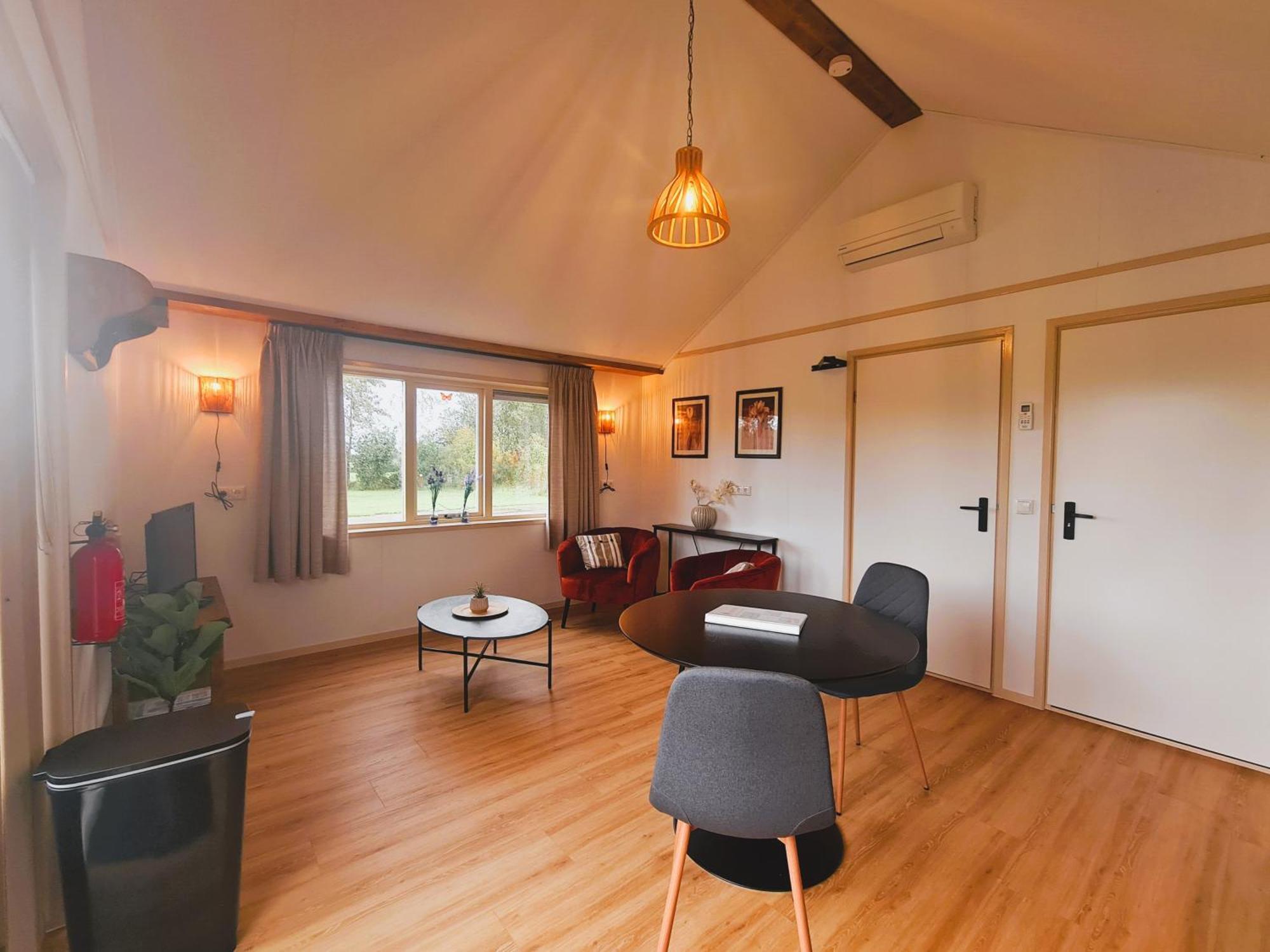 2-Persoons Luxe Vakantiewoning De Veenhoop Kültér fotó