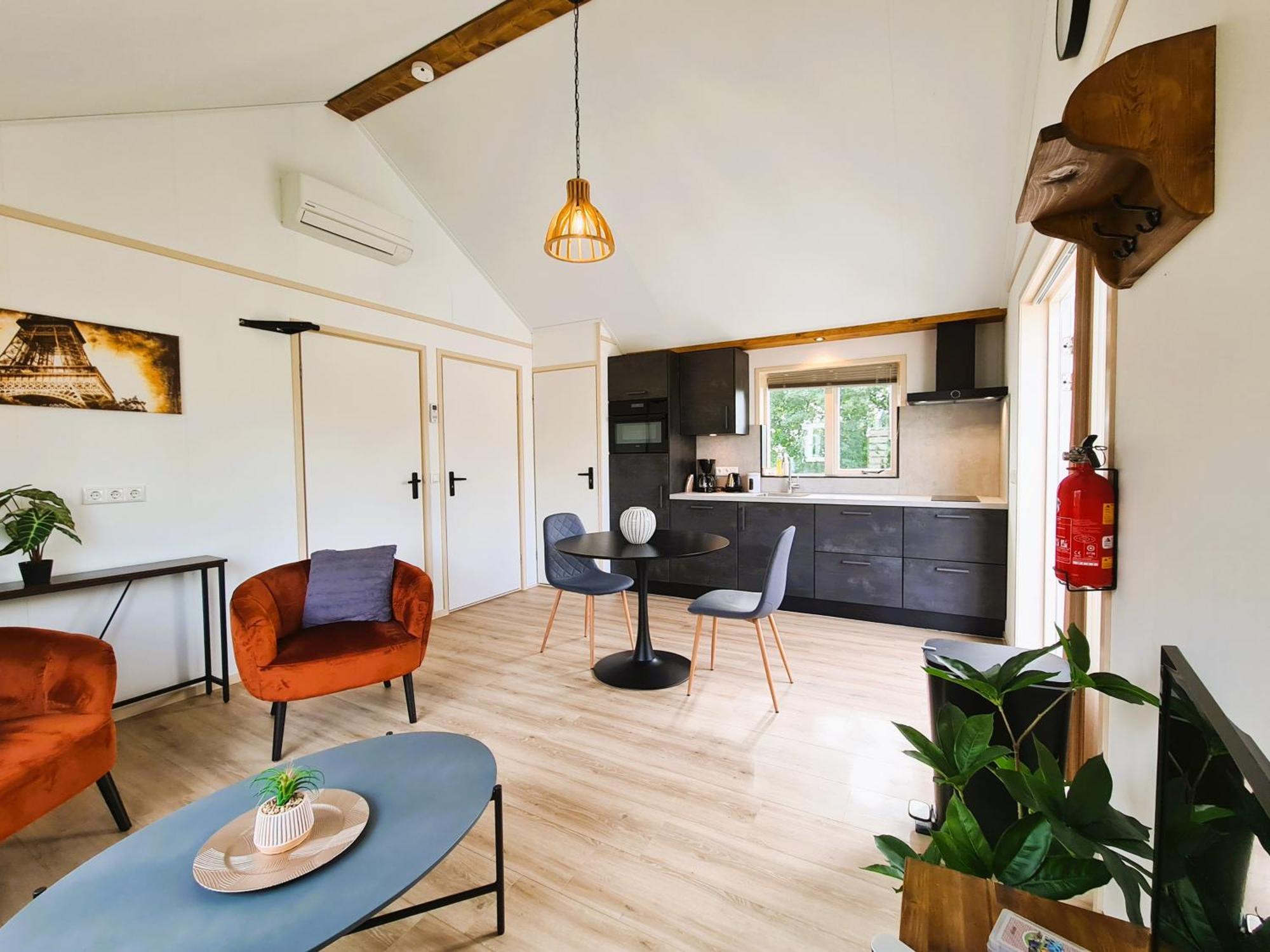2-Persoons Luxe Vakantiewoning De Veenhoop Kültér fotó