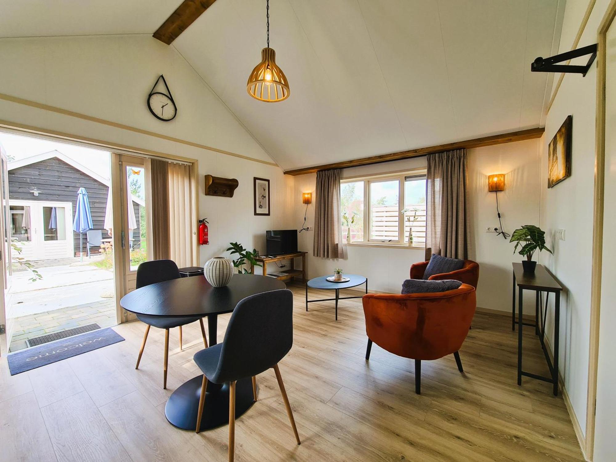 2-Persoons Luxe Vakantiewoning De Veenhoop Kültér fotó