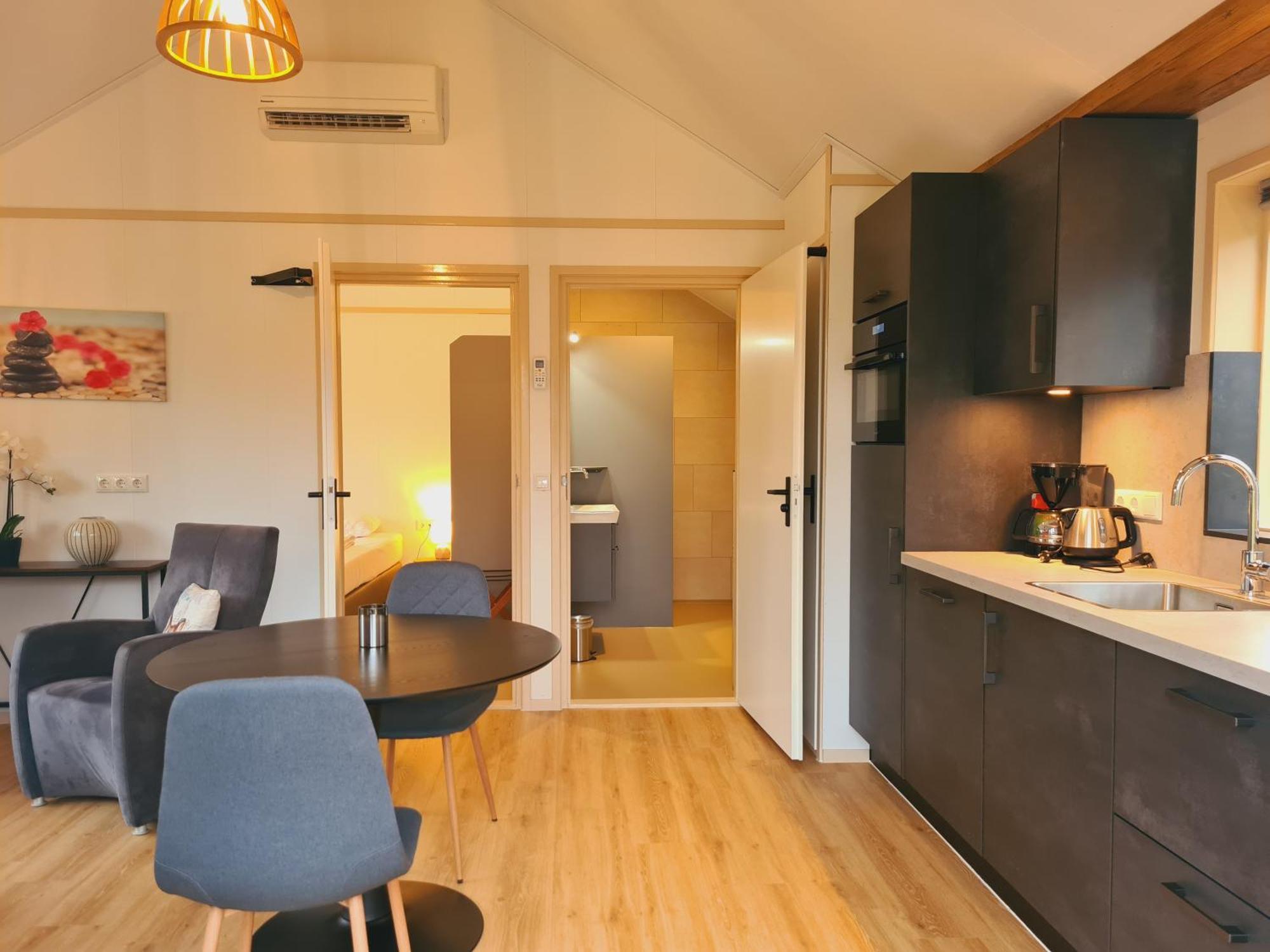2-Persoons Luxe Vakantiewoning De Veenhoop Kültér fotó